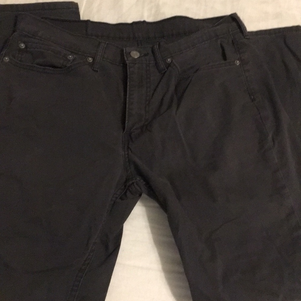 Dark Gray Levi 514 Jeans